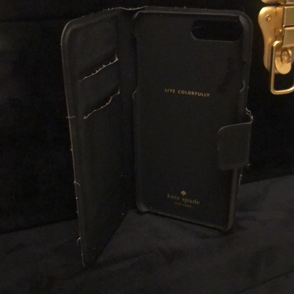 Kate Spade I Phone 8 Plus Kate Spade Case & Credit Card holder. - Picture 3 of 4